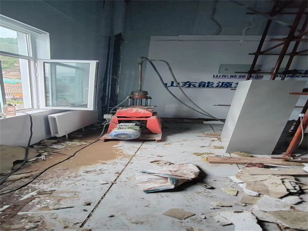 沂源地基基础下沉墙体裂缝加固注浆顶升施工